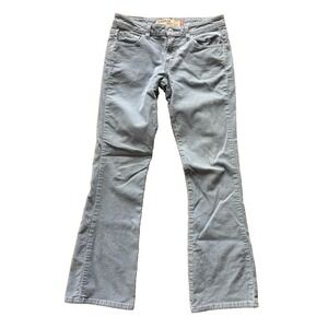 Levi's Superlow stretch corduroy Light Blue pants size junior 7‎